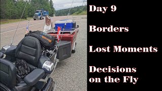 An Old Guy, old Goldwing \u0026 old Mini Mate – Borders, Lost Moments, Decisions – Day 9 - 2024 Ep 28