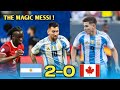 Argentina vs Canada 2-0 | Alvarez Score Open Goal | Extended Highlights & All Goals 2024