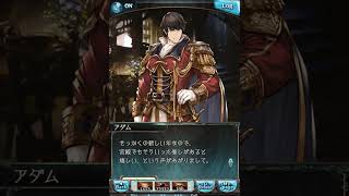 グラブル 2025お正月ボイス(アダム) #グラブル