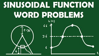 Sinusoidal Function Word Problems: Ferris Wheels and Temperature