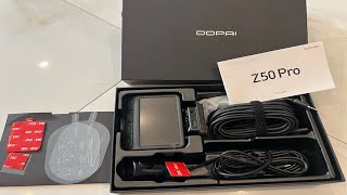 DDPAI Z50 Pro 4K Dash Cam Review 2025 | Front & Rear Camera with GPS & ADAS From AliExpress