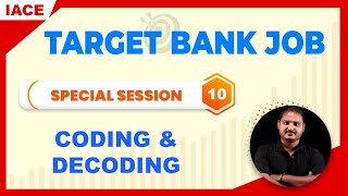 Coding Decoding Reasoning Ability Important Questions | Reasoning Ability Tricks For Banks | IACE