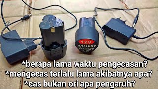 KUPAS TUNTAS MENGENAI BATERAI BOR CORDLESS