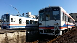 関東鉄道常総線　キハ5002　下館駅発車　20160211