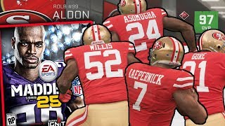 What If The Madden 25 San Francisco 49ers Were Superstar X Factors? Madden 20 Experiment