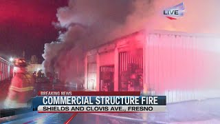 UPDATE Clovis self storage fire
