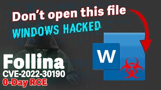 Follina - Microsoft 0-Day RCE CVE-2022-30190 Explain [Hindi]