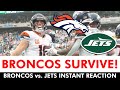 Denver Broncos SHOCK The NFL With Win vs. Jets: Bo Nix Highlights, Tyler Badie Injury News