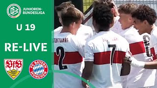 VfB Stuttgart U 19 vs. FC Bayern München U 19 | A-Junioren-Bundesliga 2023/24