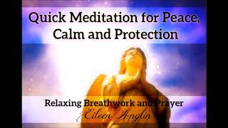 5 Minute Meditation For Anxiety * Peace * Calm * Protection Release Negativity * Let Go * Positivity