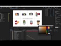 Flat Animated Icons Library - Tutorial (After Effects Template)