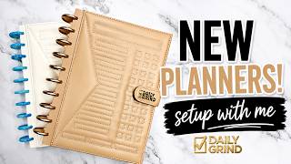 Planner Setup | My New Daily Grind Planners!