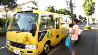 Lucas indo para a escolinha