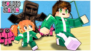 SQUİD GAME ASKERLERİ PEŞİMİZE DÜŞTÜ !! Minecraft