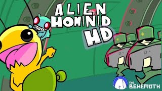Alien Hominid HD:  Run (hard)