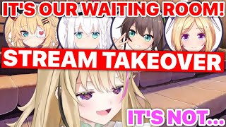 Polka's Stream Is Hijacked by Gen 1 (Feat. Haachama, Fubuki, Matsuri, Aki / Hololive) [Eng Subs]