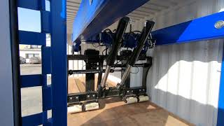 #socma #heavy #duty #telescopic #forklift work in #container