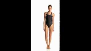 Speedo PowerFLEX Eco Taper Splice Pulse Back Women's Swimsuit | SwimOutlet.com