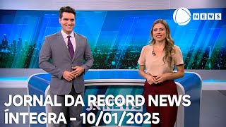 Jornal da Record News - 10/01/2025