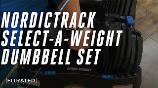 NordicTrack Select A Weight Dumbbells