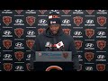 thomas brown on week 16 injury update press conference chicago bears