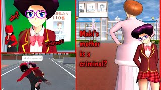 Maki's mother is Criminal?😲| Sakura School Simulator Mystery