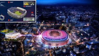 BARCELONA WAFANYA KUFURU YA PESA KUUPANUA UWANJA WAO WA CAMP NOU ,UTAKUWA WAKUSHANGAZA KAMA BERNABEU