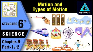 Motion and Types of Motion | Std 6 | Science | Chapter 9 | Part 1/2 | Maharashtra Board
