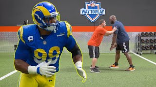 Shed Blocks Just Like Aaron Donald | Way to Play