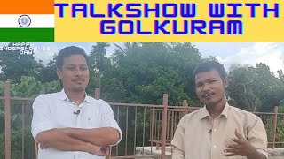 Talkshow with Sareti film Lead Actor Golkuram by Khondorai Bru on Bru Daily News \u0026 Entertainment