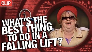 QI | What's The Best Thing To Do In A Falling Lift?