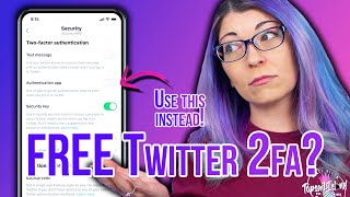 How To Use Twitter 2FA FOR FREE Without Paying For Twitter Blue!