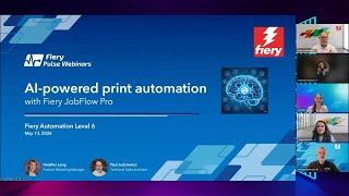 AI-powered print automation with Fiery JobFlow Pro
