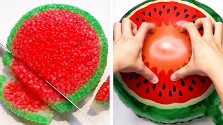 Oddly Satisfying Slime ASMR No Music Videos - Relaxing Slime 2020 - 111