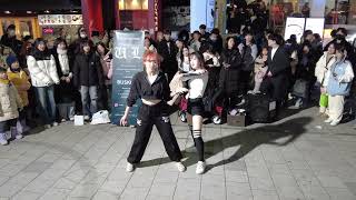 20240128 UL#유엘 HongDae#홍대 Busking#버스킹 DJI 0368