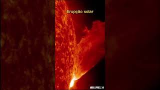 Uma erupção de proeminência solar da SDO