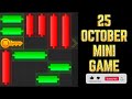 25 october hamster kombat daily mini game puzzle solved hamstercombat minigame minipuzzle