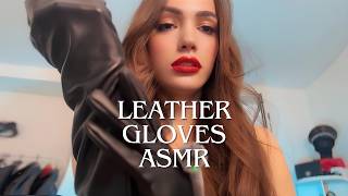 ASMR Leather Dress & Gloves | Tingly Whispers & Leather Sounds