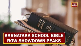 Karnataka School Bible Row Showdown Peaks, Minister BC Nagesh Questions Church's Gita Parallel