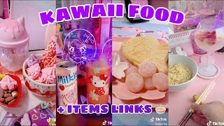 Kawaii Foods, Drinks \u0026 Snacks + Links 🍜🍡🍰 - TikTok Compilation pt.9