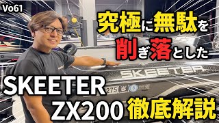 無駄を削ぎ落とした　SKEETER ZX200 をご紹介！