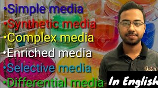 Different types of culture media | synthetic,complex, enriched ,selective,differ