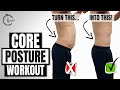 Fix Your Pelvic Tilt Posture FAST! (6-Minute Core Workout Routine)