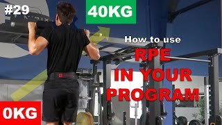 How To Use RPE To Get Stronger With Weighted Calisthenics | Weighted Calisthenics Programming #29