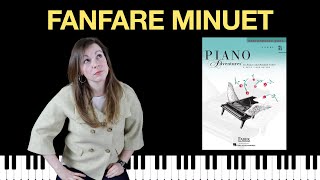 Fanfare Minuet (Piano Adventures Level 3A Performance Book)