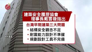 地震釀傷亡 7成民眾:根本問題建物結構安全 2018-04-25 TITV 原視新聞