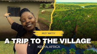 VLOG: A Trip to My African Typical Village.#theig #village