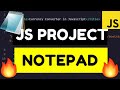 Build a Voice Notepad Using Native File System API & Web Speech API in Javascript Full Project