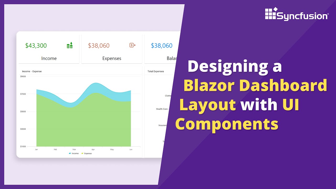 Designing A Blazor Dashboard Layout With UI Components - YouTube