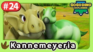 GOGODINO EXPLORERS | EP24 Kannemeyeria | Dinosaur | Kids | Cartoon | Season 4